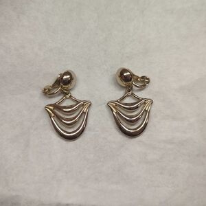 Vintage Monet Dangle Earrings